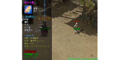 分析传奇手游私服发布网非常的手镯：毁灭手镯